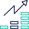 Upward moving chart