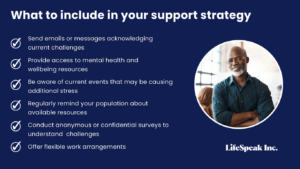 how to support employee mental health