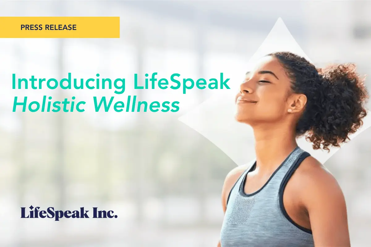 oman taking a deep breath outdoors, symbolizing the personalized, expert-led support offered through LifeSpeak Holistic Wellness for mental and physical wellbeing.