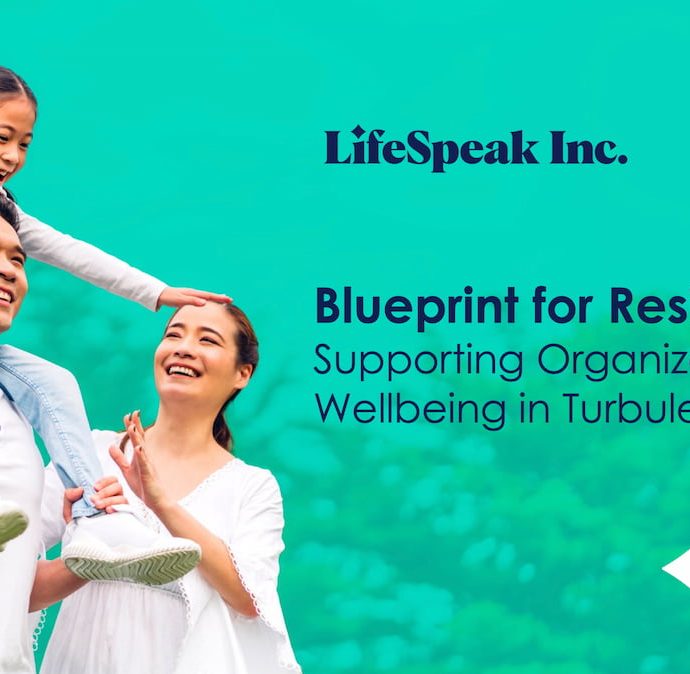 Family enjoying LifeSpeak event on resilience and wellbeing during challenges.